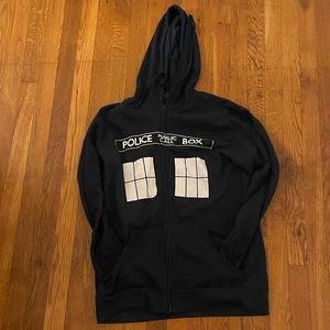 Doctor Who zip-up hoodie